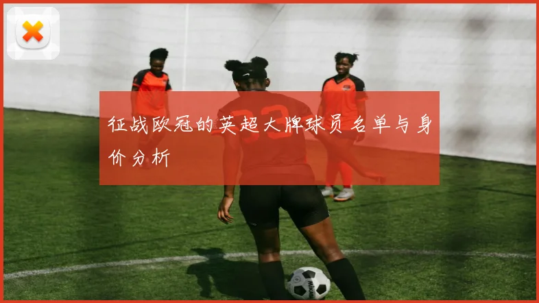 征战欧冠的英超大牌球员名单与身价分析